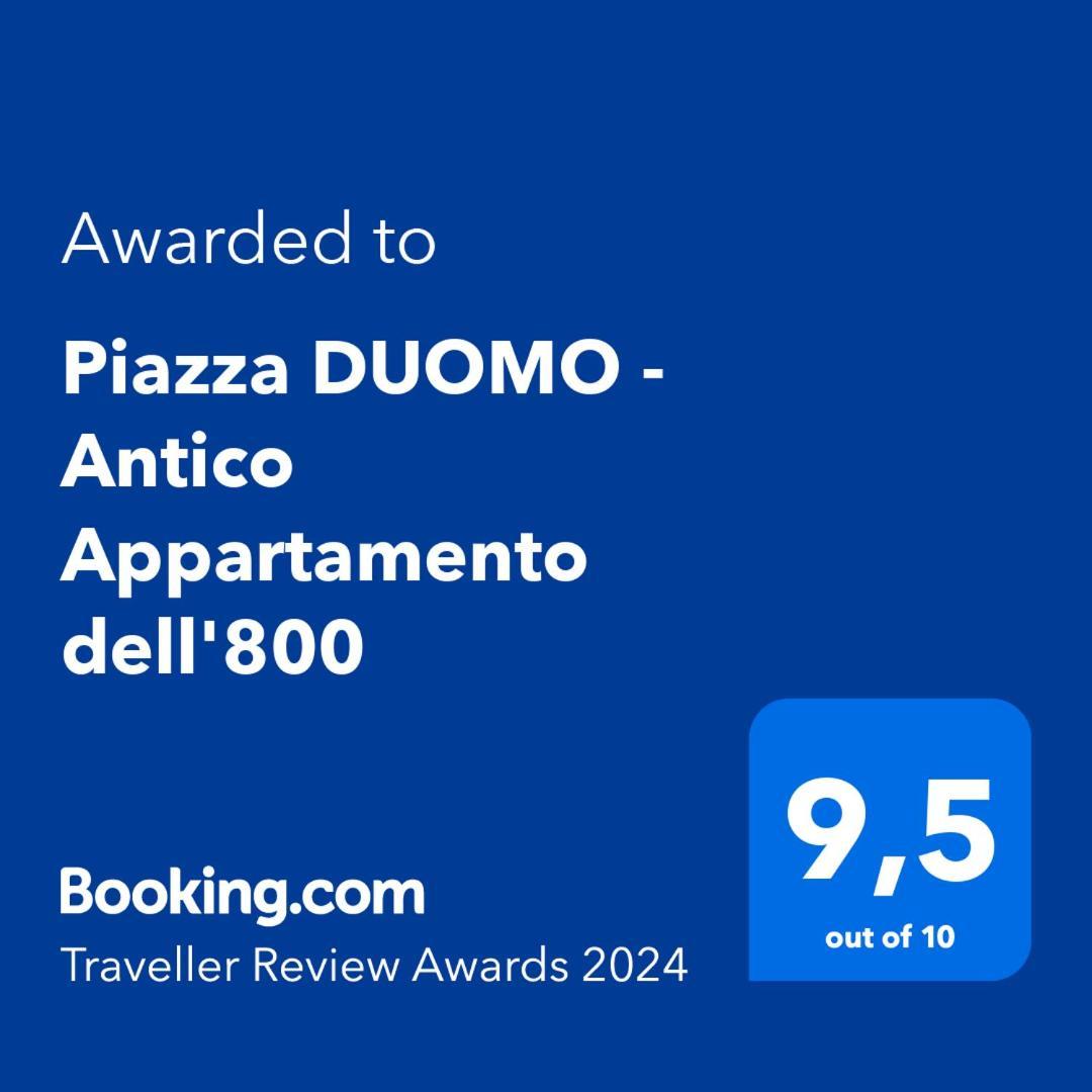 Piazza Duomo - Antico Appartamento Dell'800 Milán Exterior foto